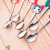 Stainless Steel Cute Cartoon Children's Tableware Student Portable Spoon Cartoon Silicone Handle round Spoon