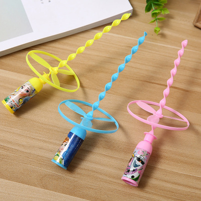 Korean New Creative Student Studying Stationery Creative Spiral Windmill Frisbee Pencil Sharpener Toy Pencil Shapper