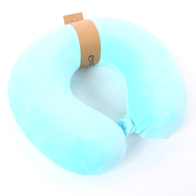 Remember cotton u-shaped pillow for nap travel airplane neck pillow u-shaped head pillow for cervical vertebra, multi-color optional