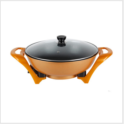 Manufacturer direct selling Korean multi-function yuanbao pot jinyuanbao electric heat wok wholesale.