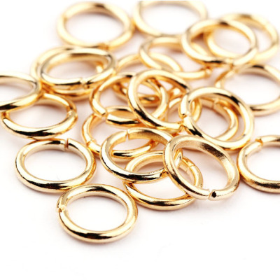 DIY jewelry iron ring wholesale gold iron ring metal ring accessories handicrafts.