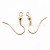 DIY accessories large ear hook wholesale 14k earrings accessories ear hook handicrafts big ear hook fish hook.