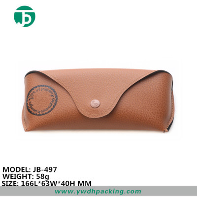 Manufacturers wholesale retro elegant fashion case dingzh stylish compact portable leather soft package glasses case