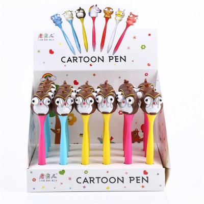 New public pen cartoon style pen ballpoint pen  craft pen advertising gift 