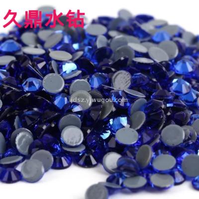 Colored glass bottom drill, diamond jewelry, nail, diamond, clothing, accessories, hot drill manufacturers direct sales.