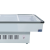 Xujin TCD-200 commercial order counter display cabinet soft frozen horizontal seafood cabinet.