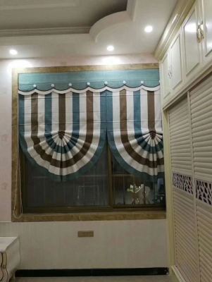 High-End Fan-Shaped Roman Curtains Wholesale and Retail