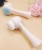 3D double face cleansing brush silicone soft hair cleansing facial cleanser clean pores.