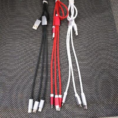 Three-in-one data cable