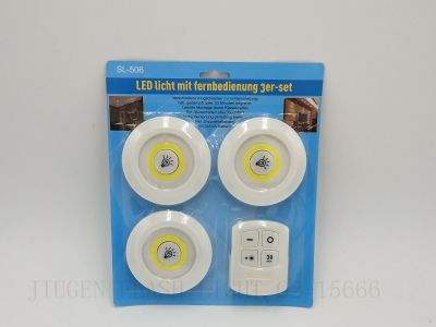 Long - root flashlight sl-506 cabinet light switch on the remote control.