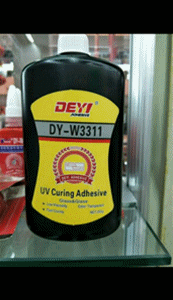 Manufacturers selling DEYI shadowless glue high quality UV curing adhesive