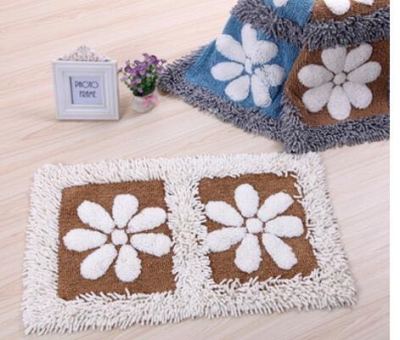 Full cotton chenille 7 petals absorbent mat 40/60.