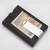 The new aluminum alloy RFID anti-magnetic metal automatic credit card box card bag accordion card bag.