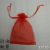 [manufacturer direct sales] 11*16 red plain gauze bag of pearl yarn bag in spot wholesale.