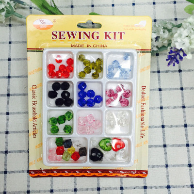 11 g colored beads set DIY package combination.