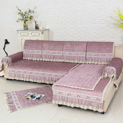 Factory direct sales of new winter extra thick and plush sofa as for sofa as for quilting.