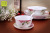 Bone China Korean Tableware Set Dishes and Bowls of Bone China Combination Set Bone China Gift Ceramic Tableware Customization