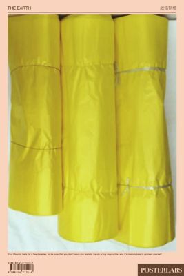 [manufacturer's supply] 60*90 large yellow plastic portable shopping bag of clothing bags wholesale.