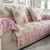 Jacquard sofa cushion cover anti - slip end of the high - grade cushion of lace and lace.