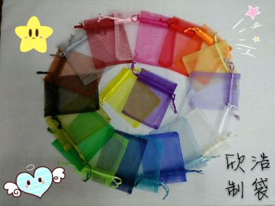 [manufacturer direct selling] wholesale 10*15 gauze bag bag pocket gift bag gauze packing bag drawing yarn.