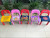 0318 environmental plastic children's desk and chair cartoon desk writing desk color box toy table and chair.
