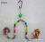 Birds on the swing bird wholesale parrot bird toy birds chew toy supplies.