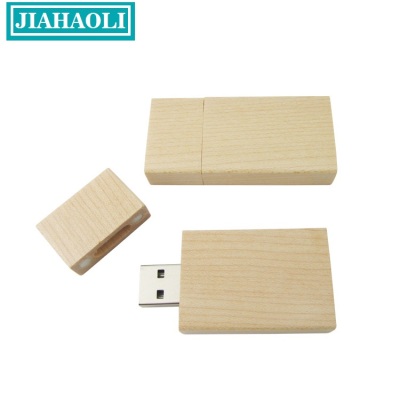 JHL-UP012  wooden Usb environmental protection personality wooden gifts USB flash drive customized laser engraving LOGO.