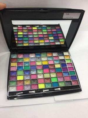 Beautiful butterfly 80 color eye shadow tray.