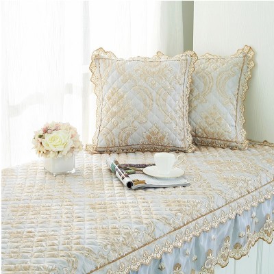 Floating window cushion balcony cushion mat mat mat rice European lace bedroom to order.