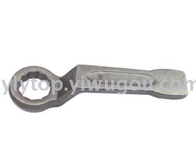 High necked spanner for percussion