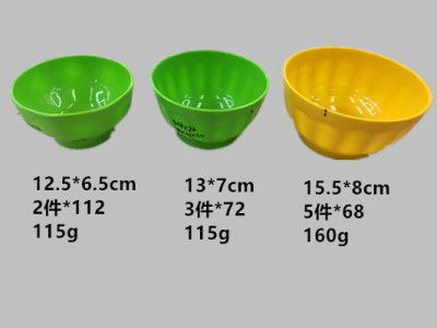 The kidney color bowl myamine tableware myamine stock spot style how large goods in yiwu