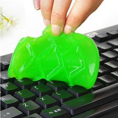 Clean the new second generation crystal version of the all-purpose keyboard cleaning adhesive (transparent)