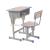 Iron art desk and chair student desk and chair children writing desks and chairs.