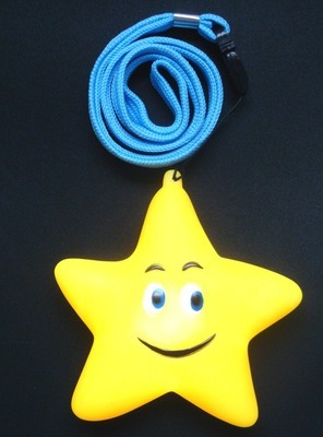 Luminous starfish necklace, small night light creative gifts led starlight night light, night market.