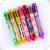 Creative stationery lovely multicolor ball pen ice cream fruit pen advertising gifts 8 color pen.