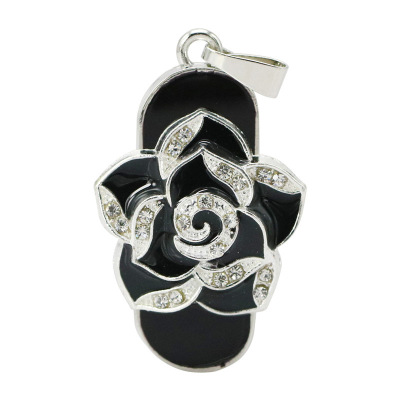 Jhl-up081 creative flower u disk exquisite jewelry usb flash drive crystal u disk can be customized..