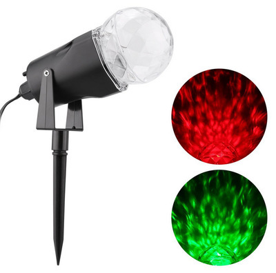 Red and Green Flame Lamp Water Wave Lamp Hot Outdoor Waterproof IP65 Ambience Light