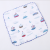 Foreign trade export towel gauze soft cartoon towel.