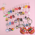 Cartoon Key Button Accessories Cute Soft Rubber Key Ring KT Mobile Phone Pendant Accessories Hanging Decorations