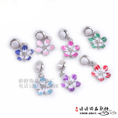Tingting accessories factory direct sales of DIY floral pendant necklace accessories.
