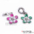 Tingting accessories factory direct sales of DIY floral pendant necklace accessories.