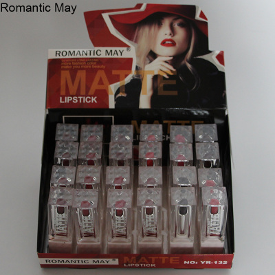 Romantic May Makeup Wholesale Authentic White Plaid Water Lip Balm Lipstick Lip Gloss Waterproof Bite Lip Makeup