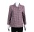 The new middle and old women's wear plaid shirt with long sleeves and long sleeves is a market share.