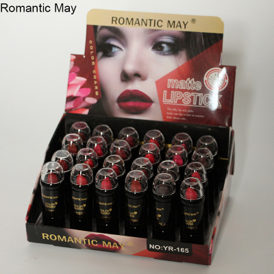 Romantic May Cross-Border Supply Lasting Easy to Color Matte ECG Lipstick Matte Lipstick