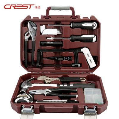 The red toolbox set is a multi-functional combination of the home repair and repair screwdriver for home hardware.