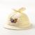 Baby hat spring 1-6-12 months male and female Baby thin summer princess lovely shade maple leaf net hat.