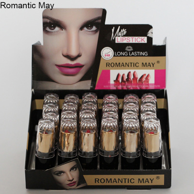 Romantic May Beauty Velvet Love Words Matte Lipstick Matte Gold Lipstick Extended Moisturization Matte Color