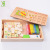 Wooden children's toy digital bar operation learning box addition, subtraction, multiplication and division.