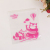 Korea imported food clothing antibacterial bag OPP packaging bag