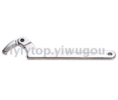 Adjustable hook spanner (square end)